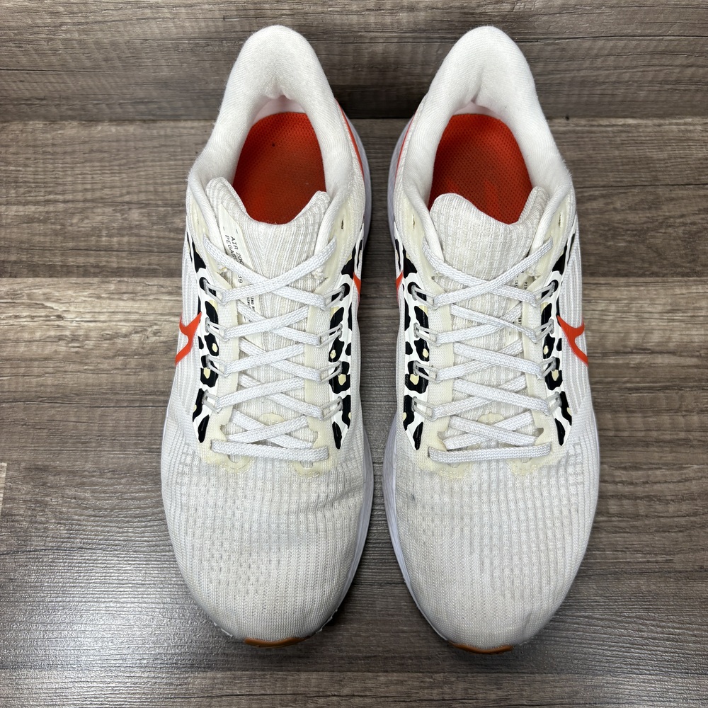Nike Air Zoom Pegasus 39 Gray Red Womens US Size 9 DZ5214-100 Running Shoes - Picture 8 of 10